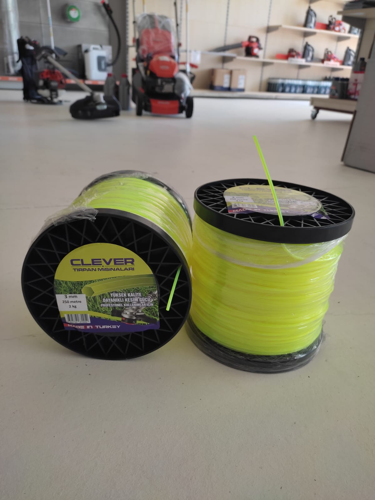 MİSİNA CLEVER 3,0 mm 6 KÖŞE SARI 260 METRE 2 KG
